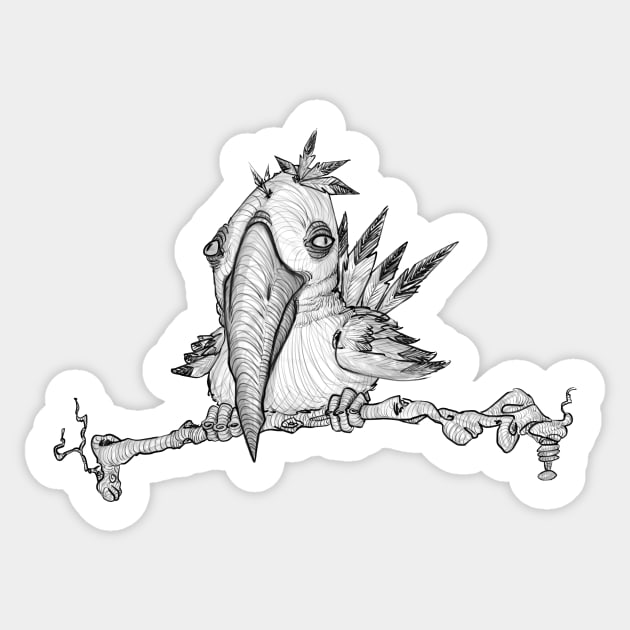 Witch's Familiar Sticker by JXG